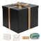 Large Gift Box 12x12x10 Inches,Black Gift Boxes for Presents,Birthday Box,for Packaging,Valentine's Day,Mother's Day,Christmas,Anniversaries,Family or Business.